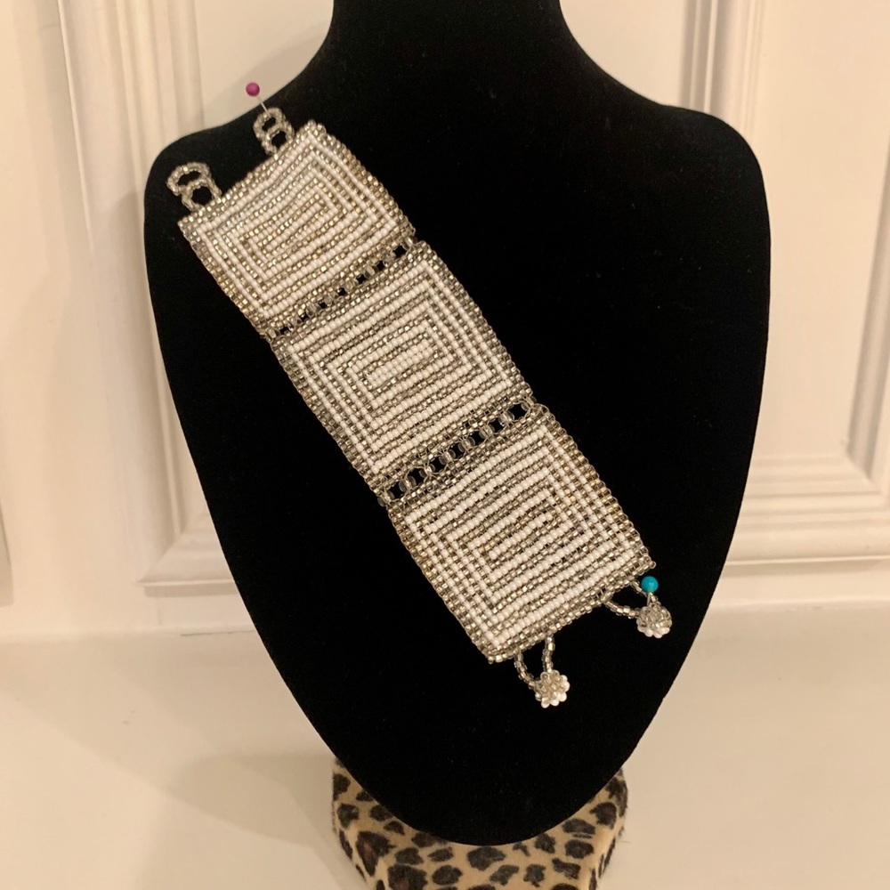 Beaded cuff bracelet 3/$20